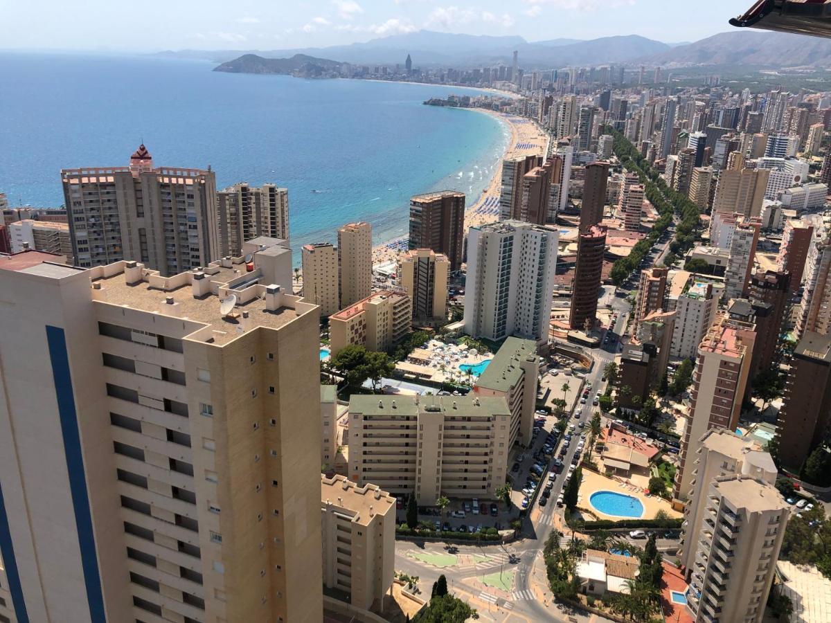 Апартаменты Milan Soria Luxury Mirador Бенидорм Экстерьер фото